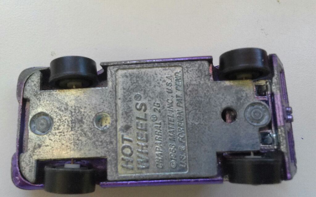 chapparral purple 70 ok  toy car collectible - Main Image 2