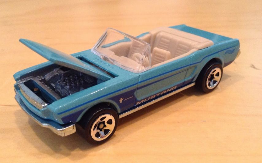 Ford Mustang™ Convertable - 50th Anniversary Collection toy car collectible - Main Image 2