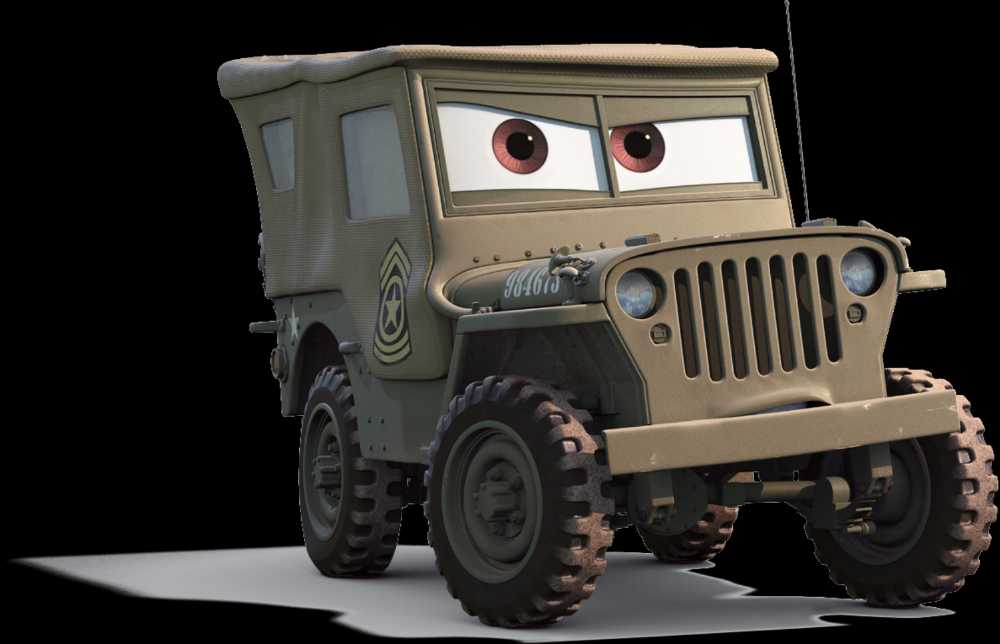 Sarge - Disney/Pixar Cars toy car collectible - Main Image 2