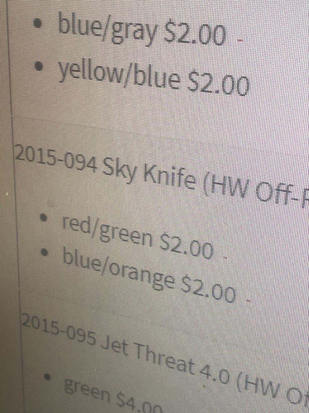 Sky Knife - HW Off-Road - Sky Show Series toy car collectible - Main Image 3