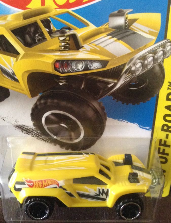 Dune Crusher (Land Crusher) - 2015 HW Off-Road - Jungle Rally toy car collectible - Main Image 2