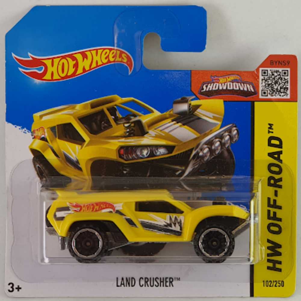 Dune Crusher (Land Crusher) - 2015 HW Off-Road - Jungle Rally toy car collectible - Main Image 4