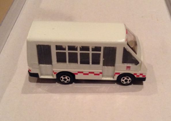 Micro Bus Blanco Naucalpan Estado De Mxico - Gashaball toy car collectible - Main Image 2