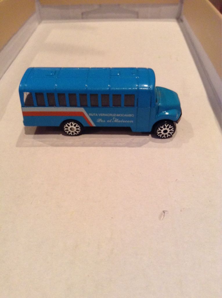 Camion Ruta Veracruz Mocambo Azul - Gashaball toy car collectible - Main Image 2