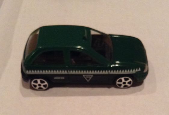 Taxi Chico Chevy Verde Cocodrilo D F - Gashaball toy car collectible - Main Image 2