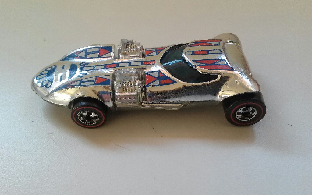 twinmill II chrome 45 ok  toy car collectible - Main Image 1