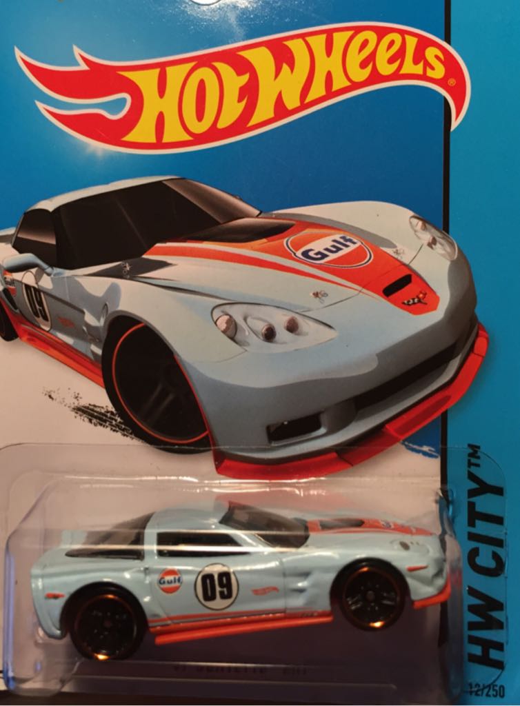 ’09 Corvette ZR1 - HW City - 2015 High Performance toy car collectible - Main Image 1
