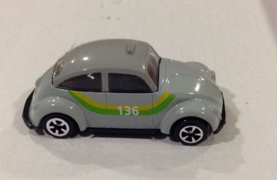 Taxi Chico Volkswagen Gris Brasilia - Gashaball toy car collectible - Main Image 2