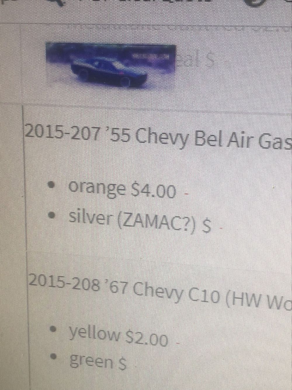 1955 Chevrolet Bel Air Gasser - 2015 - HW Workshop - Heat Fleet toy car collectible - Main Image 3