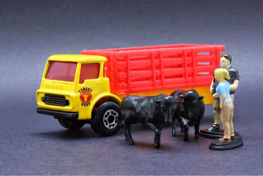 Cattle Truck - Farm toy car collectible - Main Image 2