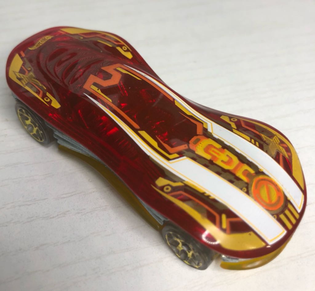 Clear Speeder - HW Race - X-Raycers toy car collectible - Main Image 2