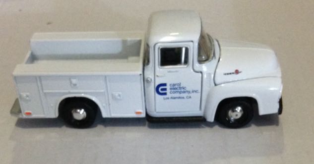 Ford 1956 F 100 Blanca - Cast Line Inc toy car collectible - Main Image 2