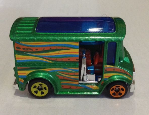 Carro Comida Rapida Verde Botella Chico - Hot Wheels toy car collectible - Main Image 2