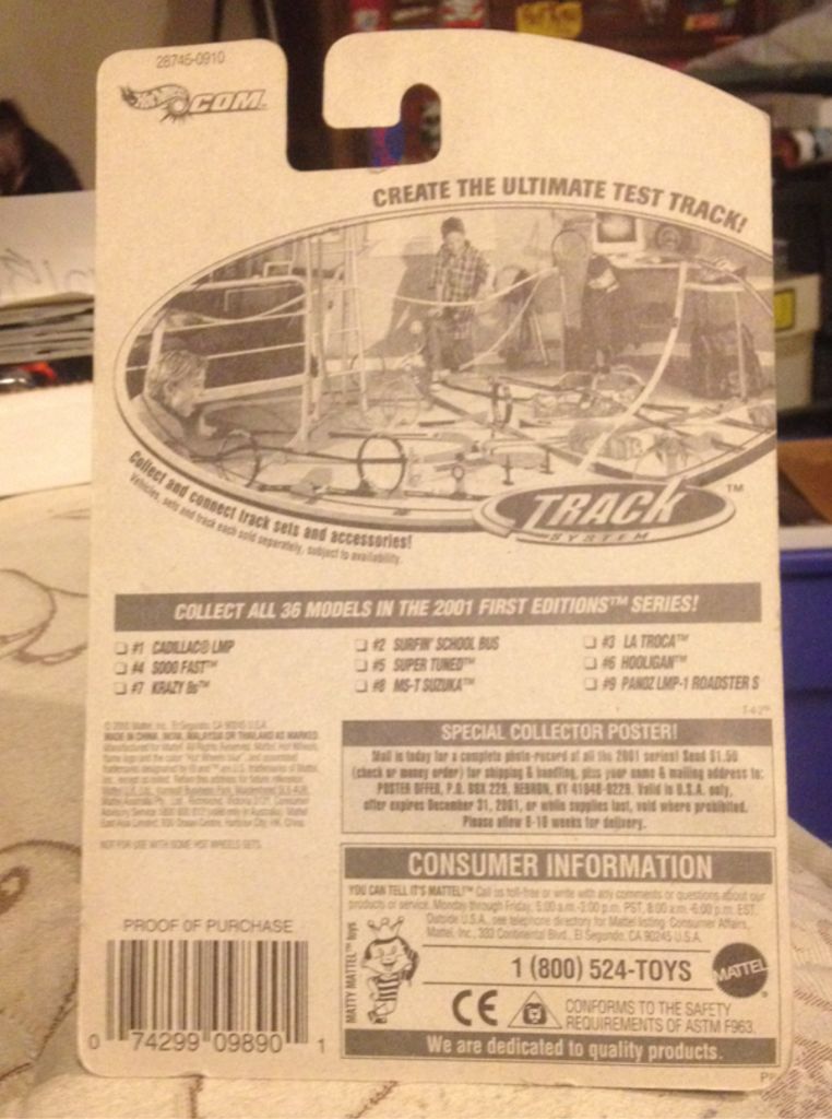 01 Hot Wheels - First Editions toy car collectible - Main Image 2