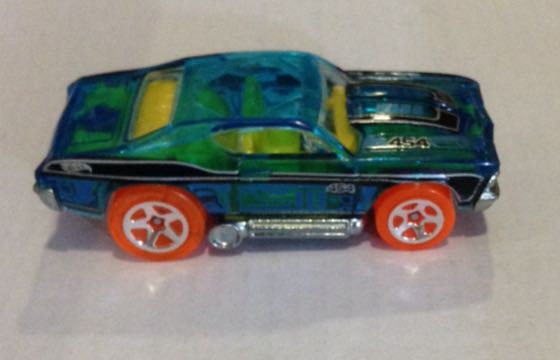 1969 Chevelle General Motors Azul Transparente - Hot Wheels toy car collectible - Main Image 2