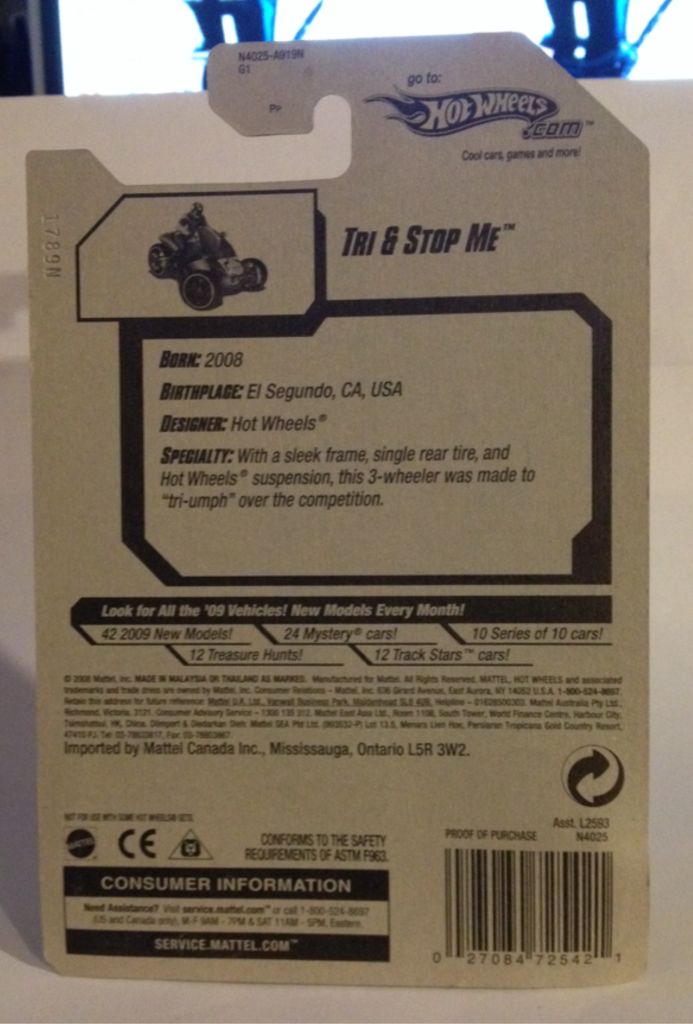 09 Hot Wheels - First Edition toy car collectible - Main Image 2