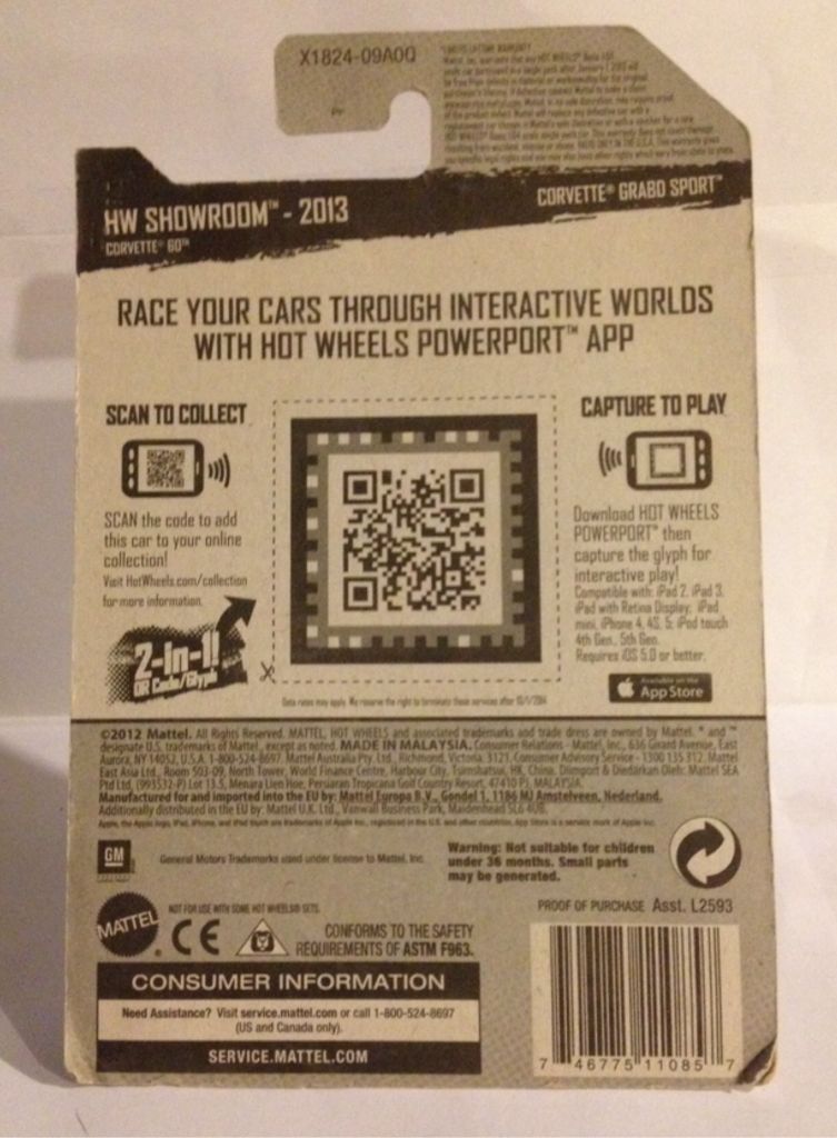 13 Hot Wheels - HW Showroom. Muscle toy car collectible - Main Image 2