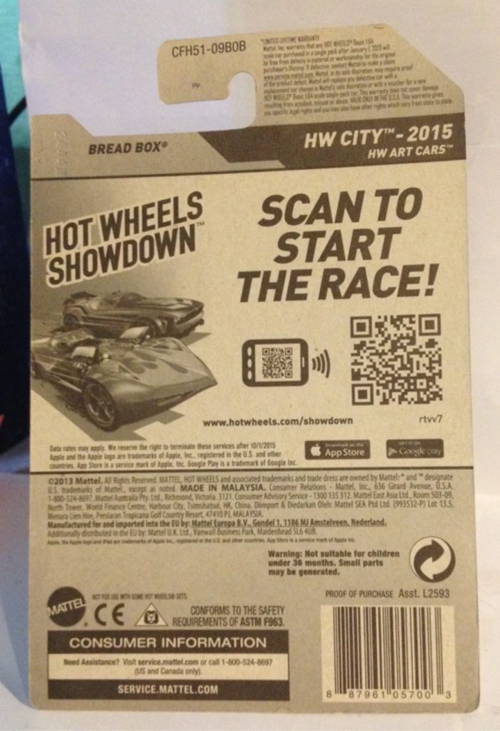 15 Hot Wheels - HW City toy car collectible - Main Image 2