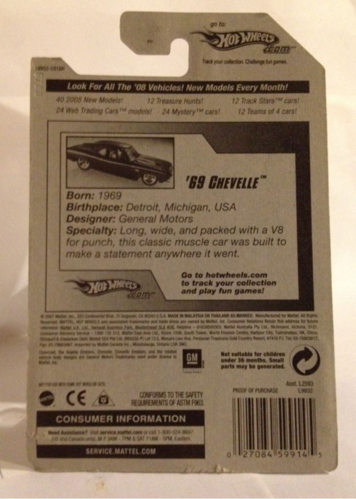 08 Hot Wheels - New Models toy car collectible - Main Image 2