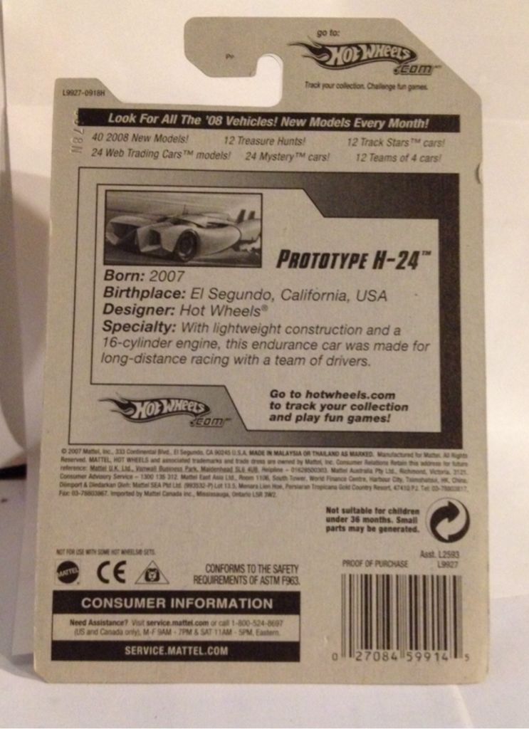 08 Hot Wheels - New Models toy car collectible - Main Image 2
