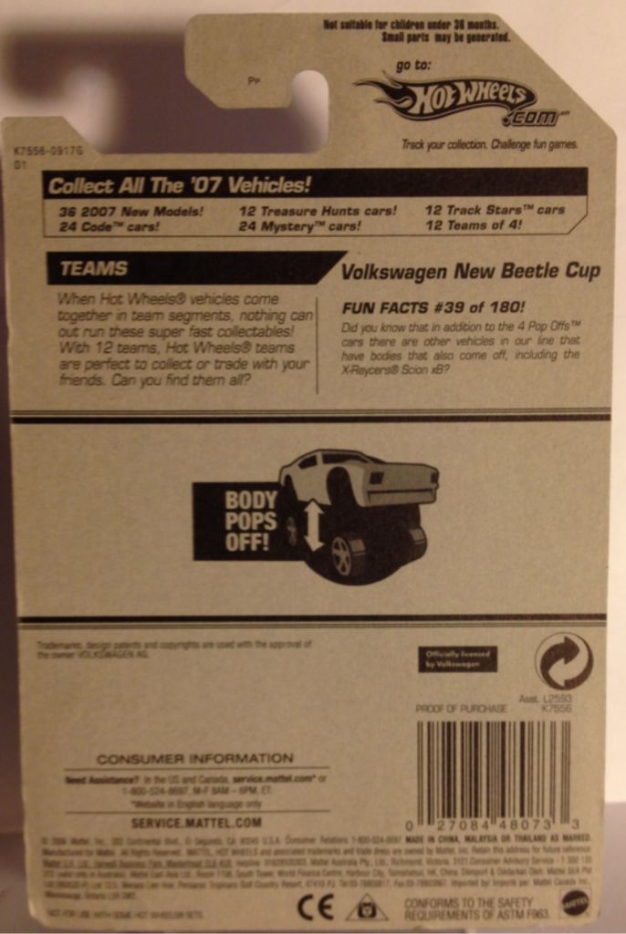 07 Hot Wheels - Pop Offs toy car collectible - Main Image 2