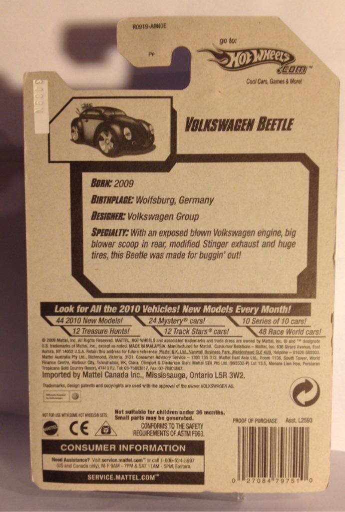 10 Hot Wheels - New Models toy car collectible - Main Image 2