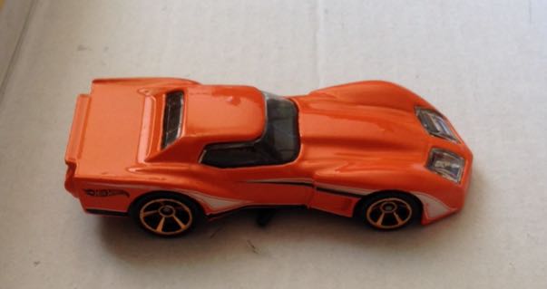 Corvette Naranja GM - Hot Wheels toy car collectible - Main Image 2