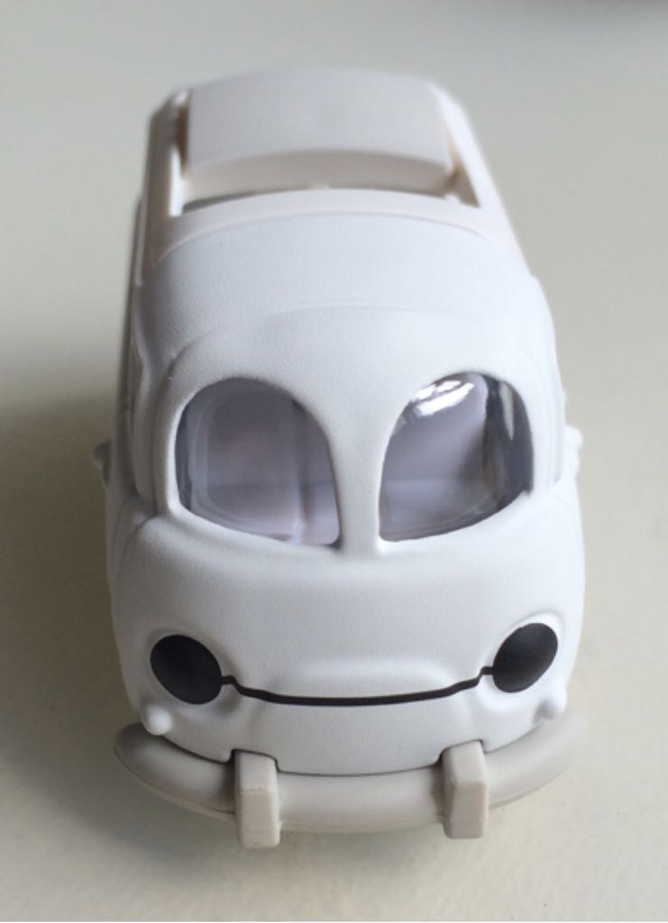 Worm’ Baymax White - Disney Motors Custom toy car collectible - Main Image 2