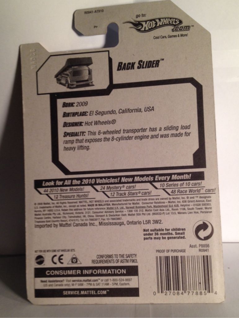 10 Hot Wheels - New Models toy car collectible - Main Image 2