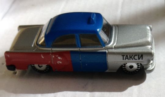 Taxi Cheker Ruso - Gashaball toy car collectible - Main Image 2