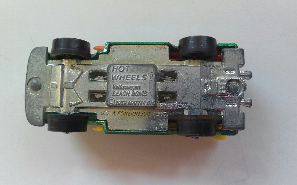 volkswagon beach bomb green 225 ok  toy car collectible - Main Image 2