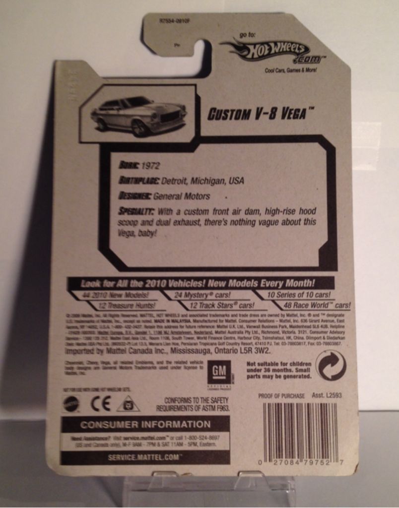 10 Hot Wheels - Faster Than Ever toy car collectible - Main Image 2