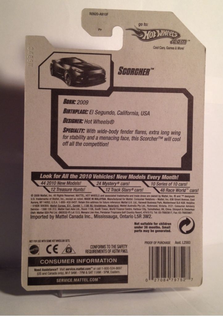 10 Hot Wheels - New Models toy car collectible - Main Image 2