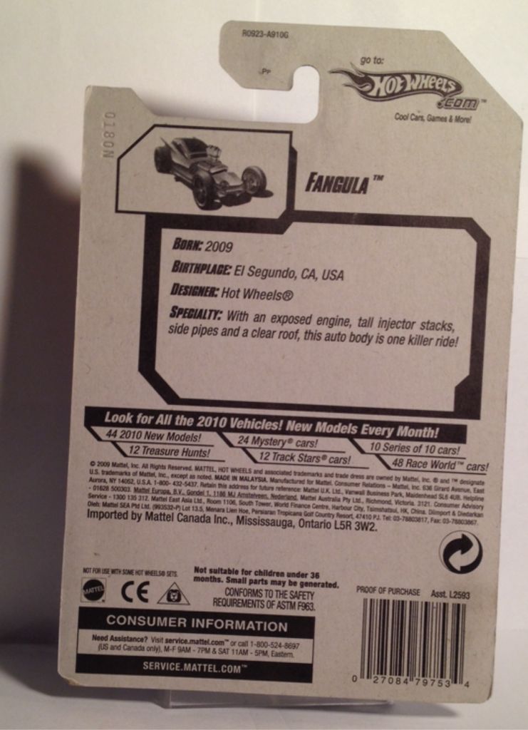 10 Hot Wheels - New Models toy car collectible - Main Image 2
