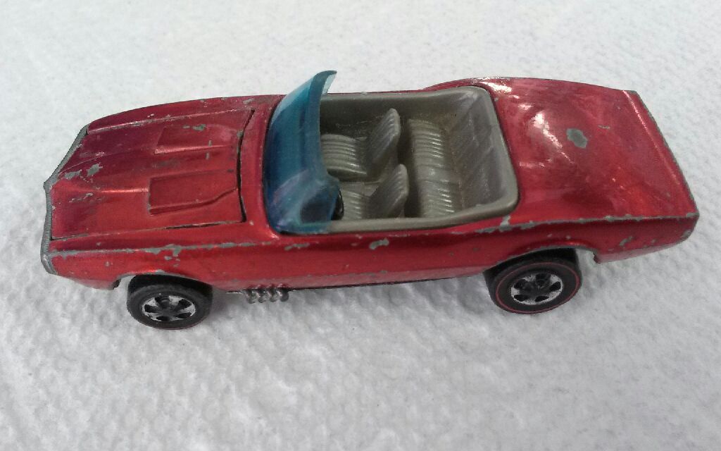 Firebird bright red 50 ok  toy car collectible - Main Image 1
