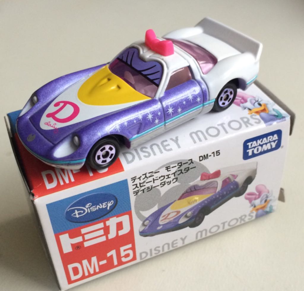 Speed Way Star Daisy - Disney Motors toy car collectible - Main Image 1