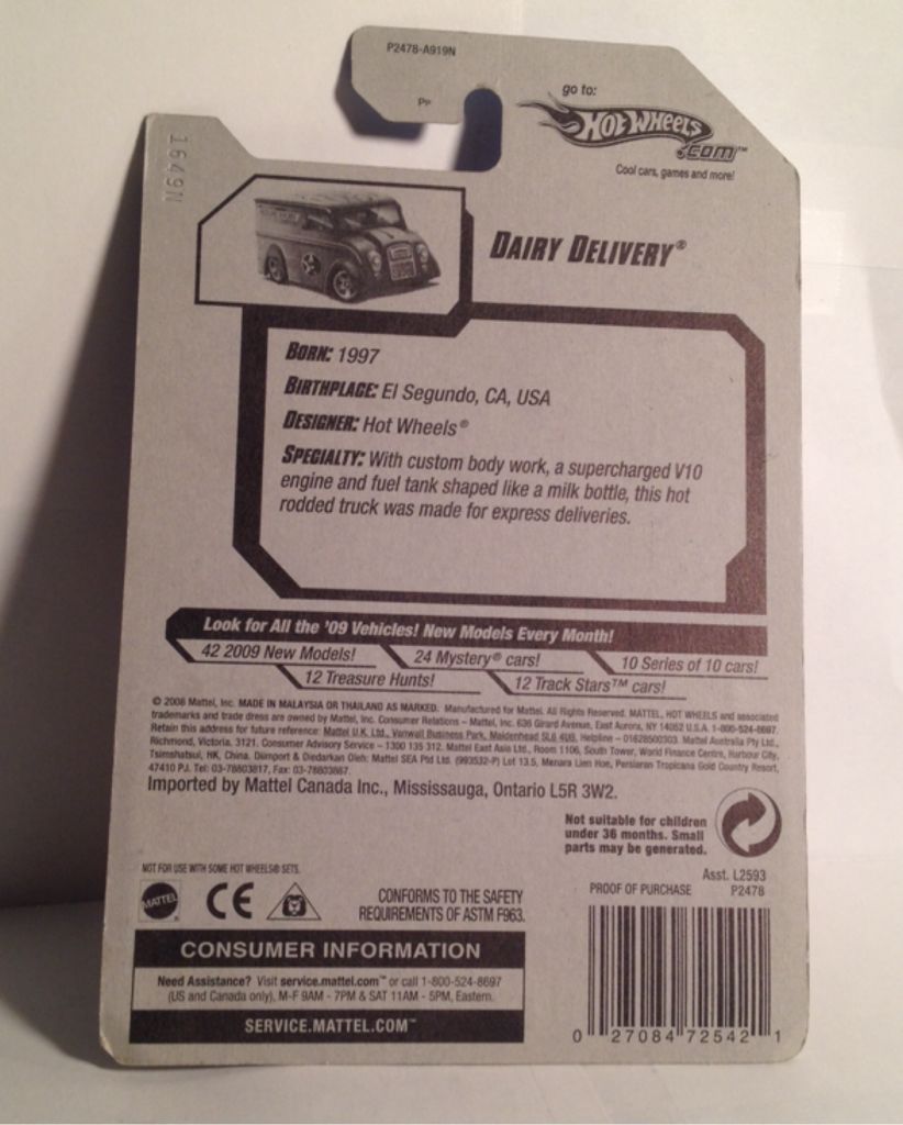 09 Hot Wheels - 2009 Modified Rides toy car collectible - Main Image 2