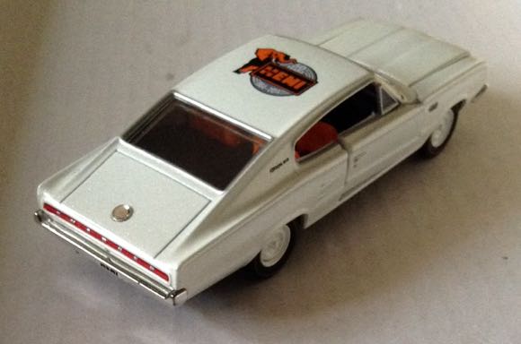 1966 Dodge Charger Blanco Hemi  - Cast Line Inc toy car collectible - Main Image 2