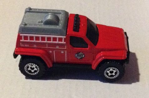Camioneta De Rescate De Bomberos 4x4 Firme Truck - Matchbox toy car collectible - Main Image 2