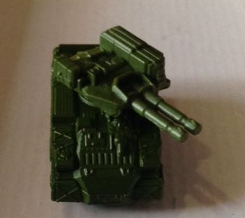 Blockade Buster Tanque Verde Militar - Matchbox toy car collectible - Main Image 1