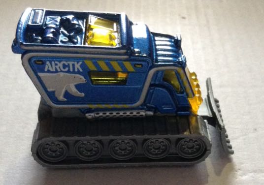 Blizard Buster Carro Para Quitar Nieve Color Azul - Hot Wheels toy car collectible - Main Image 2