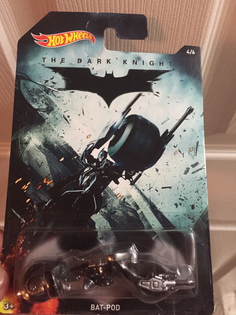 Bat-pod - The Dark Knight toy car collectible - Main Image 1