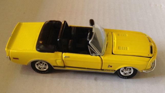 1968 Shelby GT 500 Amarillo Convertible - Cast Line Inc toy car collectible - Main Image 2