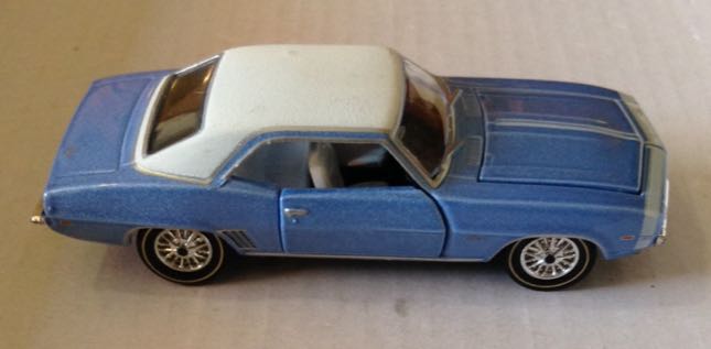 1969 Camaro Azul - Cast Line Inc toy car collectible - Main Image 2