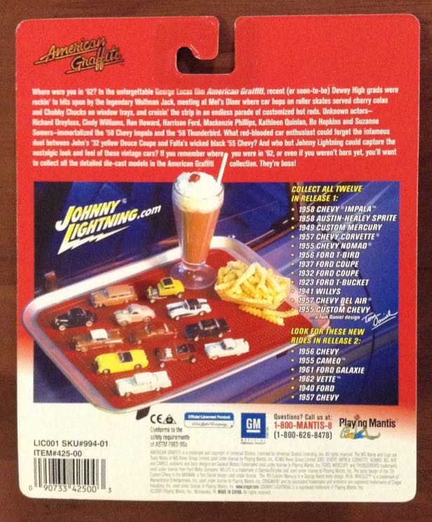 ‘32 Ford American Graffiti - Johnny Lightning - American Graffiti toy car collectible - Main Image 2