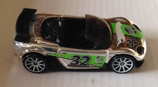 Trak Tune Plateado - Hot Wheels toy car collectible - Main Image 2