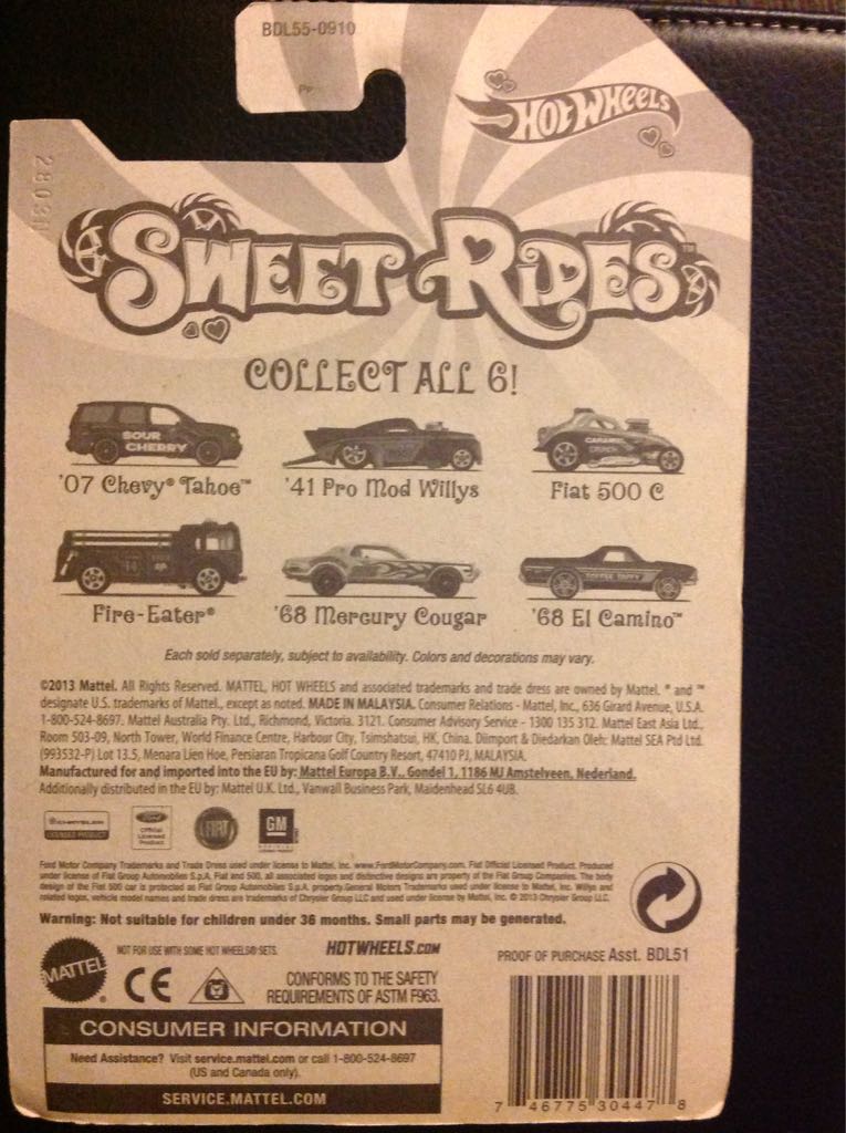 Fire-Eater - 2014 Kroger Exclusive toy car collectible - Main Image 2