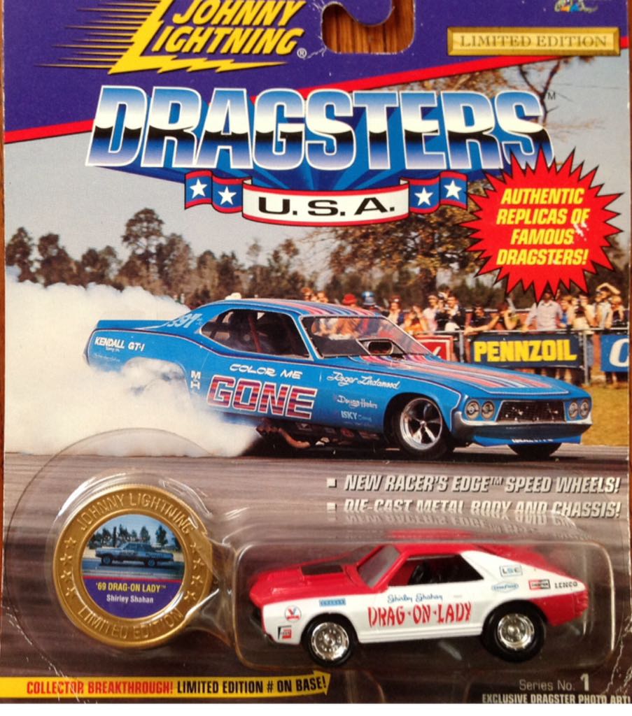 Drag On Lady toy car collectible - Main Image 1
