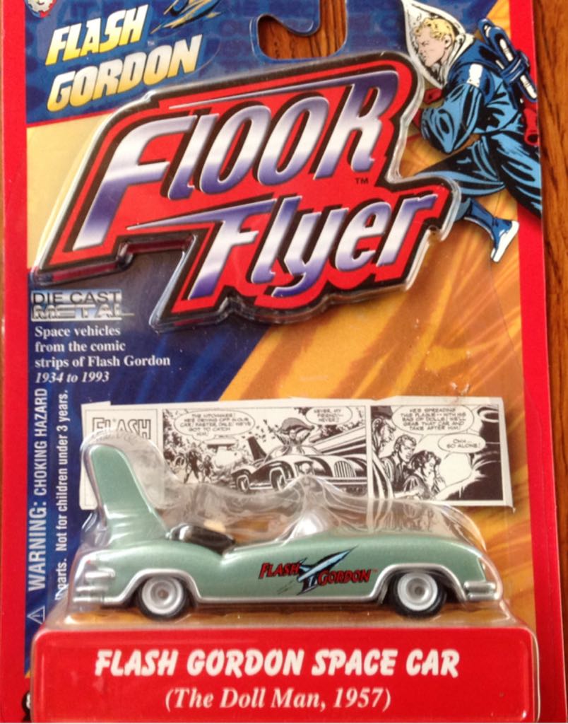 Flash Gordon Space Car - The Doll Man toy car collectible - Main Image 1