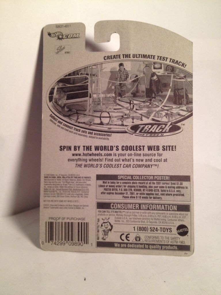 2001 Hot Wheels - Mainline toy car collectible - Main Image 2